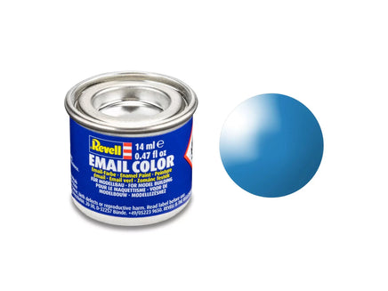 Revell Email Color Enamel Paint 14ml - Gloss "Light Blue" (Ral 5012) 32150