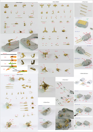 1/200 Pontos Model Bismarck 1941 Detail Up Set "Advanced" 27001F1