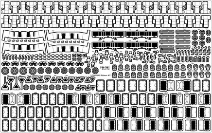 1/200 Pontos Model HMS Nelson Detail Up Set 23006F1
