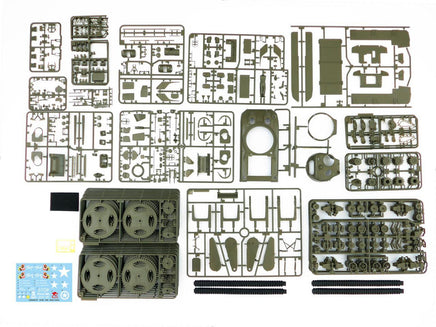 1/35 Pig Models M4A1 Sherman w/ T1E3 US Army Mine Exploder Plastic Model Kit 35-006