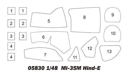 1/48 Trumpeter Mi-35M Hind-E 05830