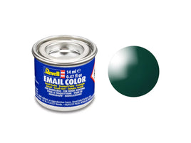 Revell Email Color Enamel Paint 14ml - Gloss "Moss Green" (RAL 6005) 32162