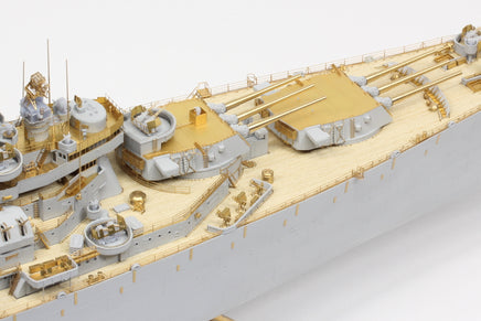 1/350 Pontos Model USS BB-63 Missouri 1945 Detail Up Set for HB (Teak Tone) 37034FN