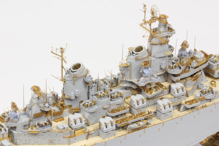 1/350 Pontos Model USS BB-63 Missouri 1945 Detail Up Set for HB (20B Deck Blue) 37034FB