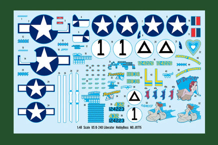 1/48 Hobby Boss US B-24D Liberator 81775 - MPM Hobbies