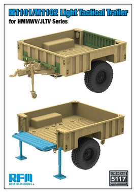 1/35 Ryefield Models M1101/M1102 Light Tactical Trailer 5117