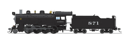 HO Broadway Ltd 2-8-0 Consolidation ATSF 871 Paragon4 Sound/DC/DCC Smoke 8730