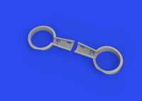 1/72 Eduard Bf 109F wheel bays rounded PRINT for EDUARD 672322