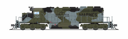 N Broadway Ltd EMD SD40-2 USMC Fantasy Scheme Paragon4 Sound/DC/DCC 9475