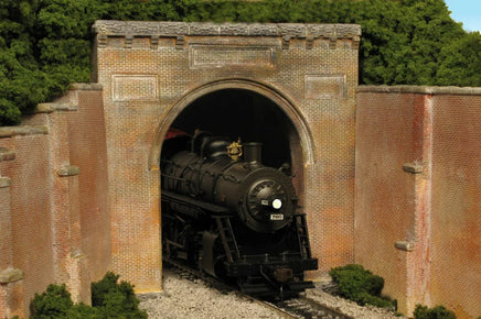 HO Monroe Tunnel Portal Baltimore & Ohio-Style Brick Single-Track #150