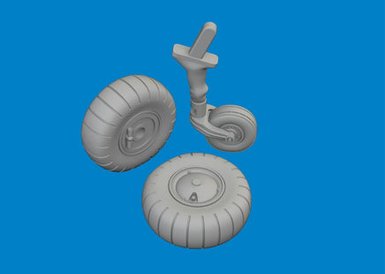 1/48 Eduard Fi-156C wheels 6481117