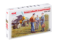 1/48 ICM German Luftwaffe Ground Personnel (1939 - 1945) 48085