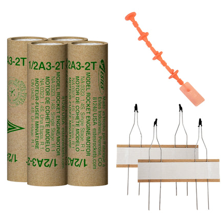 Estes Rocket 1/2A3-2T Engines 10011