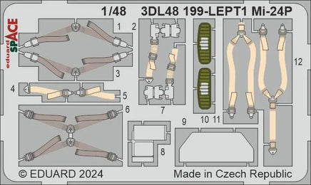1/48 Eduard Mi-24P Space for TRUMPETER 3DL48199