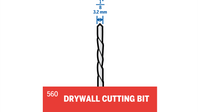 Dremel 1/8" Drywall Cutting Bit 560