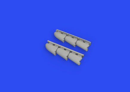 1/48 Eduard Spitfire Mk V Three-Stacks Exhausts Rounded for EDU (Resin) 648667