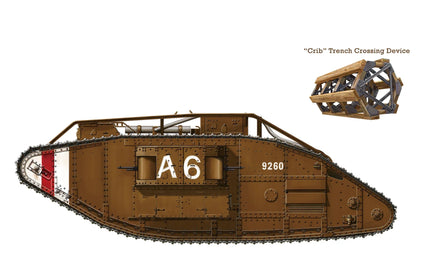 1/35 Meng Models British Heavy Tank Mk.V Female TS-029