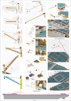 1/350 Pontos Model USS CV-6 Enterprise 1942 Detail Up Set (Blue Deck) 37031FB