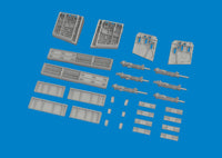 1/48 Eduard P-40N gun bays (6 guns) PRINT 6481131