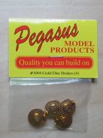Pegasus Disc Brake and Caliper – Gold 19″ 1094