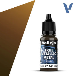 Vallejo True Metallic (Shade) Imperial Gold 18ml 77.143