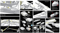 1/350 Dragon Model German Battleship Scharnhorst 1941 1036