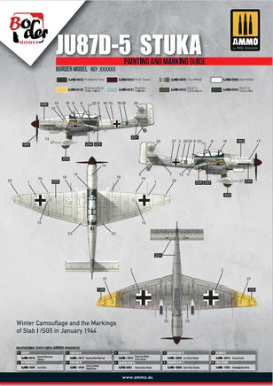 1/35 Border Model Junkers Ju 87 D5 Stuka BF012