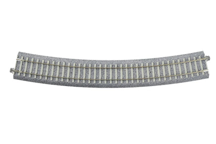 HO Kato 730mm (28 3/4″) Radius 22.5' CT Easement Track Left + Right 2-242