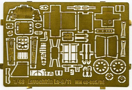 1/48 Mikro Mir Lavochkin La-11 Soviet Fighter 48-006