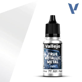Vallejo True Metallic (Light) Sterling Silver 18ml 77.101