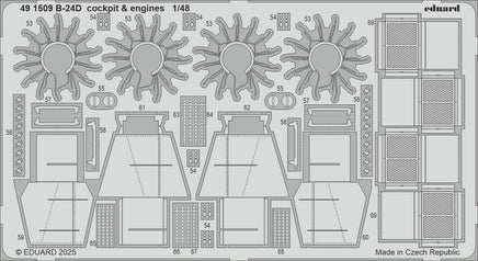 1/48 Eduard B-24D part I BIG49449