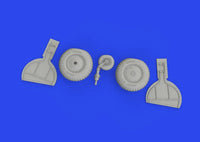 1/48 Eduard Bf 108 regular wheels LooKplus for EDUARD 644276