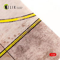 1/48 Kelik RPK runway Base - Acrylic 3 mm (280 x 180 mm) (170 g) KS48001