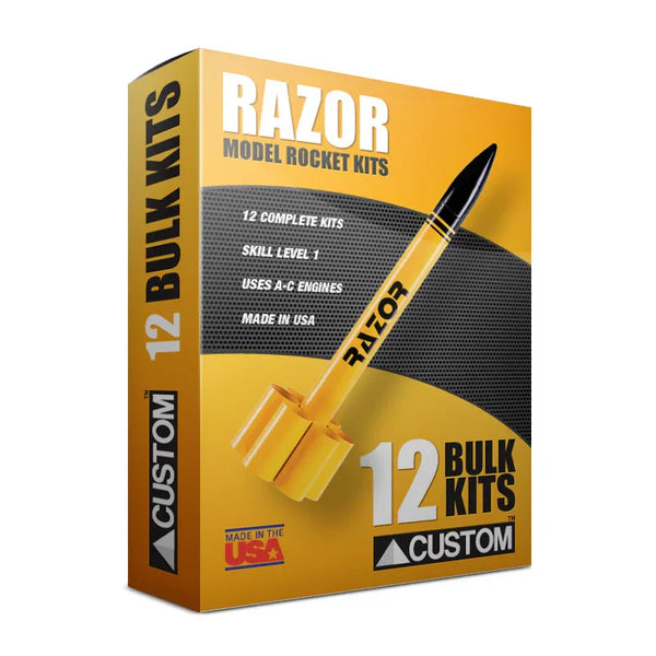 Custom Rocket Razor Skill 1 Bulk Pack 70003| MPM Hobbies