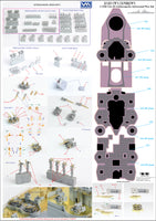 1/350 Pontos Model USS CA-35 Advanced Plus Set For 35017F1 - 31017F1