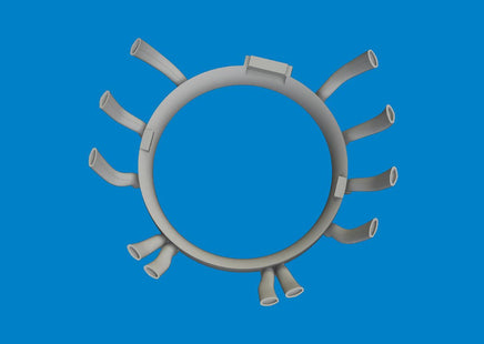 1/48 Eduard A6M5 exhausts 3D 6481118