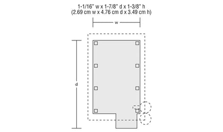 HO Woodland Wood Shack BR5058