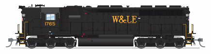 HO Broadway Ltd EMD SD45 W&LE 1765 Early Scheme Paragon4 Sound/DC/DCC 9794
