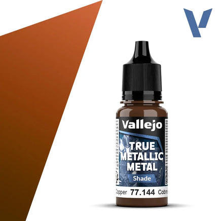 Vallejo True Metallic (Shade) Ancient Copper 18ml 77.144