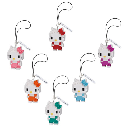 Nanoblock Sanrio Hello Kitty Blind Box Key Chain (12pcs) 23622