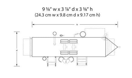 O Woodland Sunny Days Trailer 5863 - MPM Hobbies