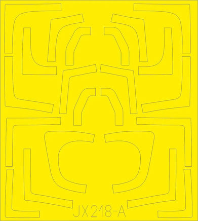 1/32 Eduard Paint Mask for TRUMPETER MiG-29UB TFace JX218