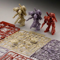 Kaiyodo Humanoid Groserhund Set of 3 Model Kit AP023