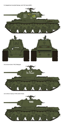 1/35 Ryefield Models Russian Heavy Tank KV-1 Model 1942 Simplified Turret 5041