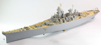 1/200 Pontos Model USS BB-61 Iowa 1944 Detail Up Set (Teak Tone Deck) 23004F1