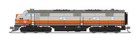 N Broadway Ltd EMD E7A MILW 19B Gray & Orange Passenger Scheme, No-Sound/DCC-Ready 8795