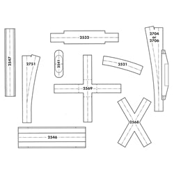 N Atlas Code 80 Track Planning Templates #0360