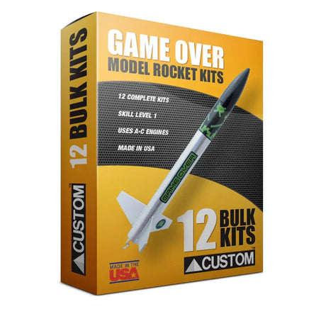 Custom Rocket Game Over Skill 1 Bulk Pack 70012