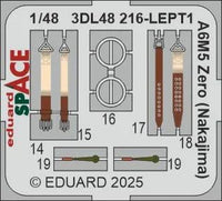 1/48 Eduard A6M5 Zero (Nakajima) SPACE SPACE for FINE MOLDS kit 3DL48216