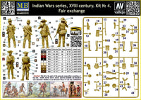 1/35 Master Box Indian Wars Series: XVIII Century Kit No. 4 Fair Exchange 35222